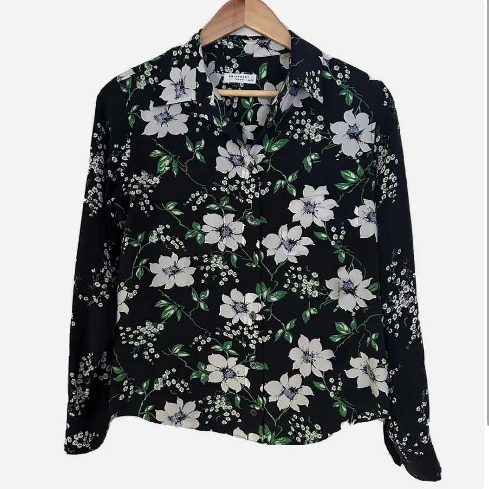 Silk Equipment blouse